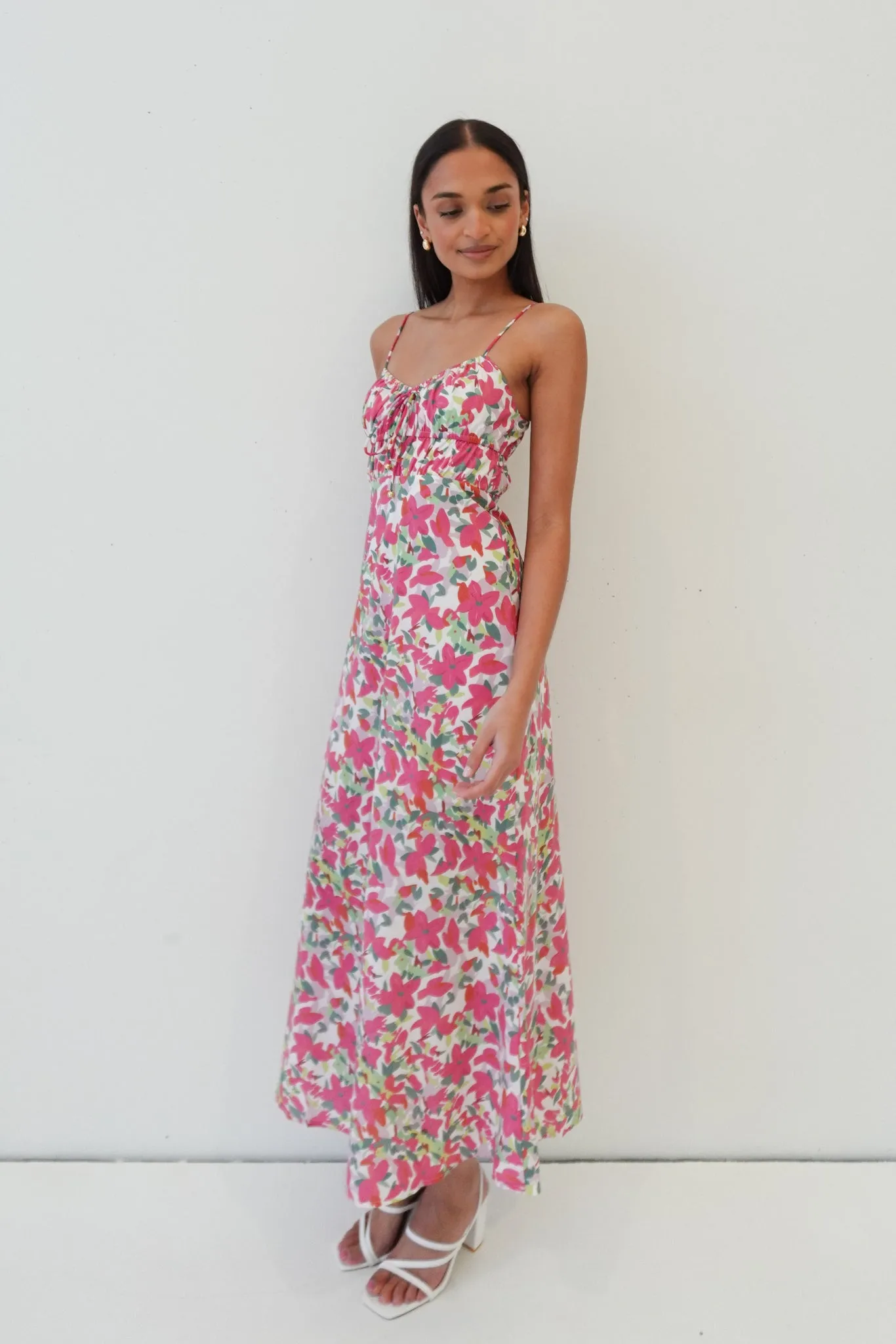 Bianca Floral Midi Dress