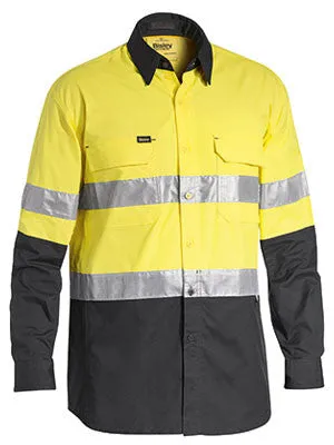 Bisley 3M Taped Hi Vis X Airflow™ Ripstop Shirt BS6415T