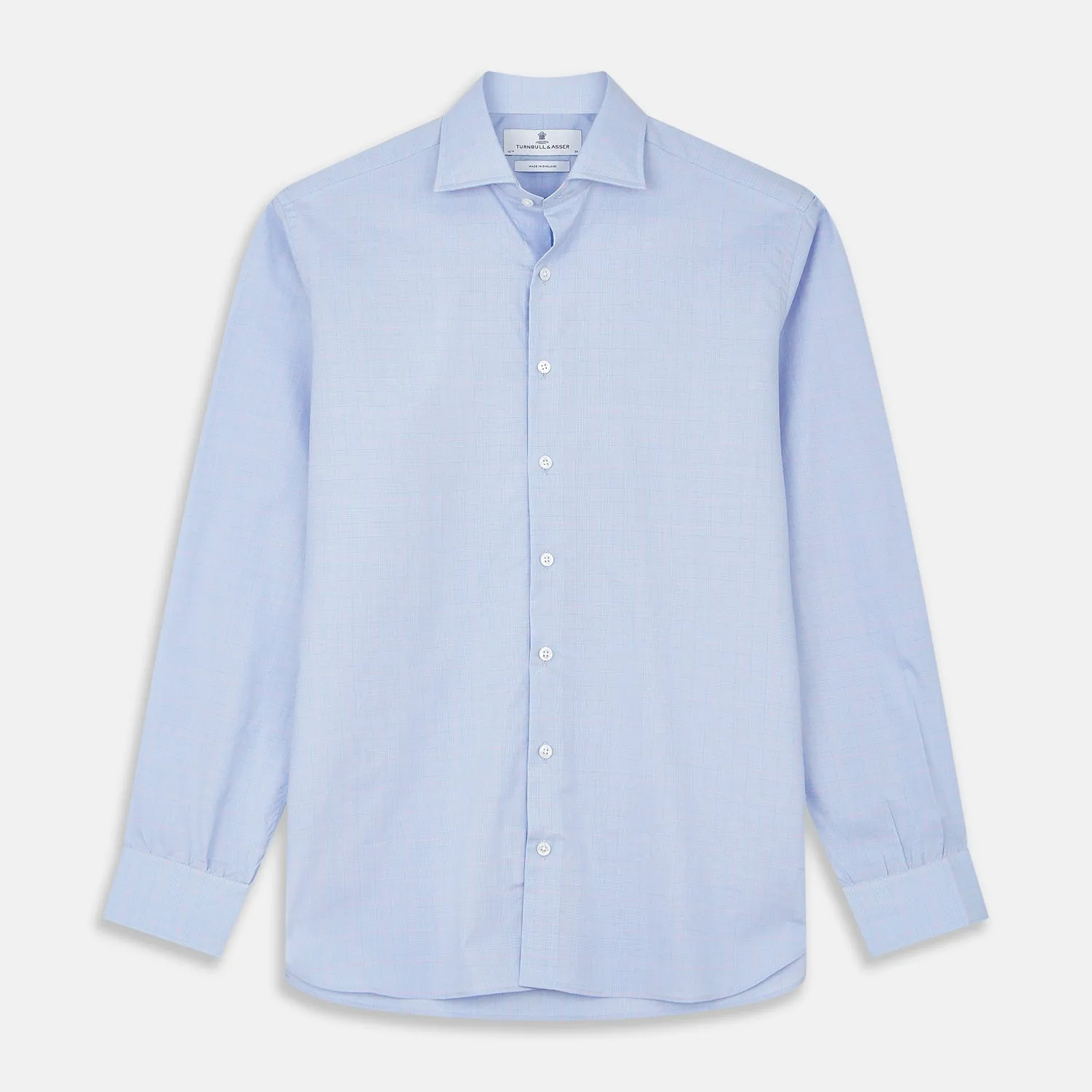 Blue and Red Prince of Wales Check Mayfair Shirt