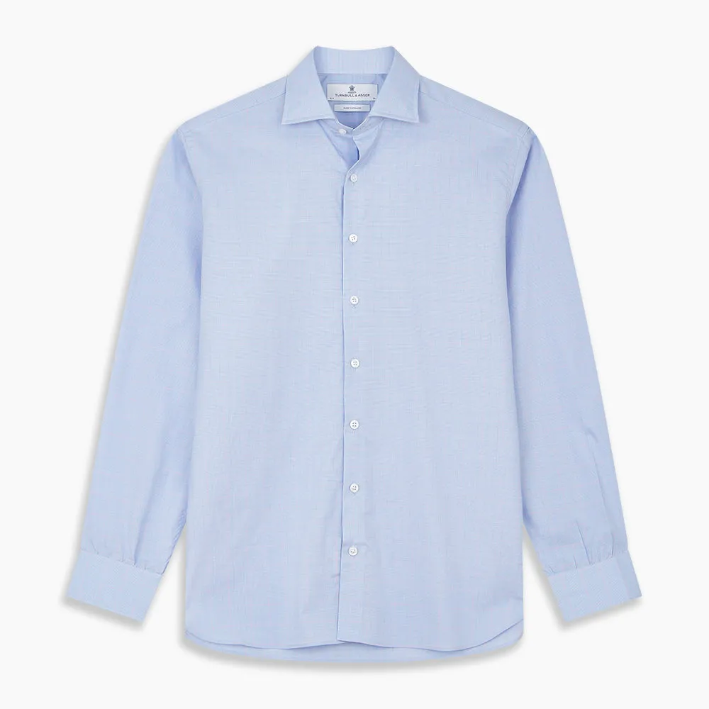 Blue and Red Prince of Wales Check Mayfair Shirt