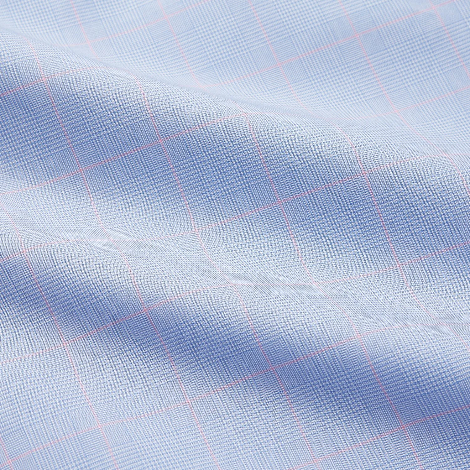 Blue and Red Prince of Wales Check Mayfair Shirt