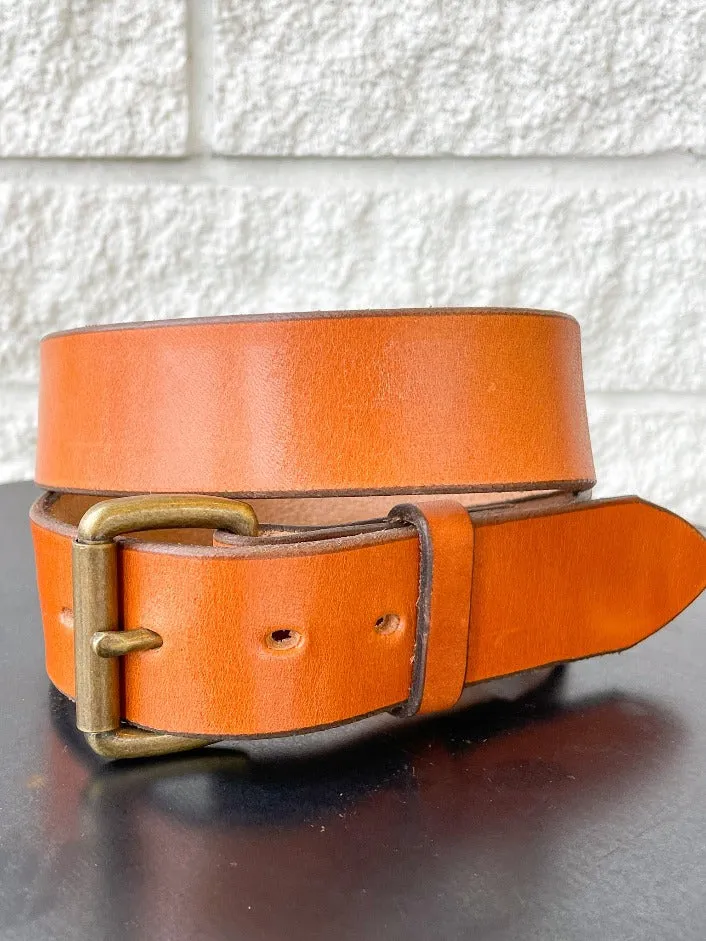 Brown Leather Belt