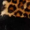 Colorblock Leopard Faux-Fur & Faux-Leather Jacket