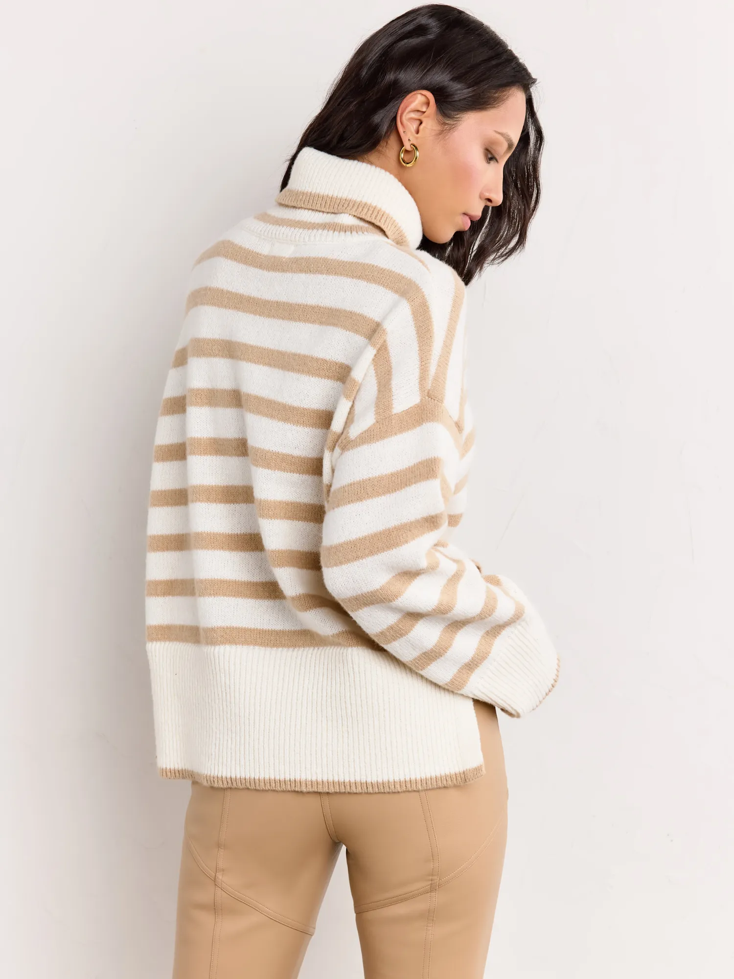 Dreamers by Debut Stripe Play Mock Neck Pullover - Brands We Love