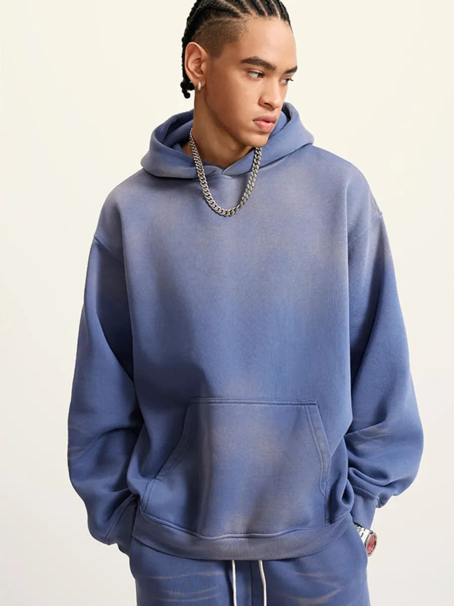 Fashion Warm Loose Heavyweight Hooded Sweatshirt