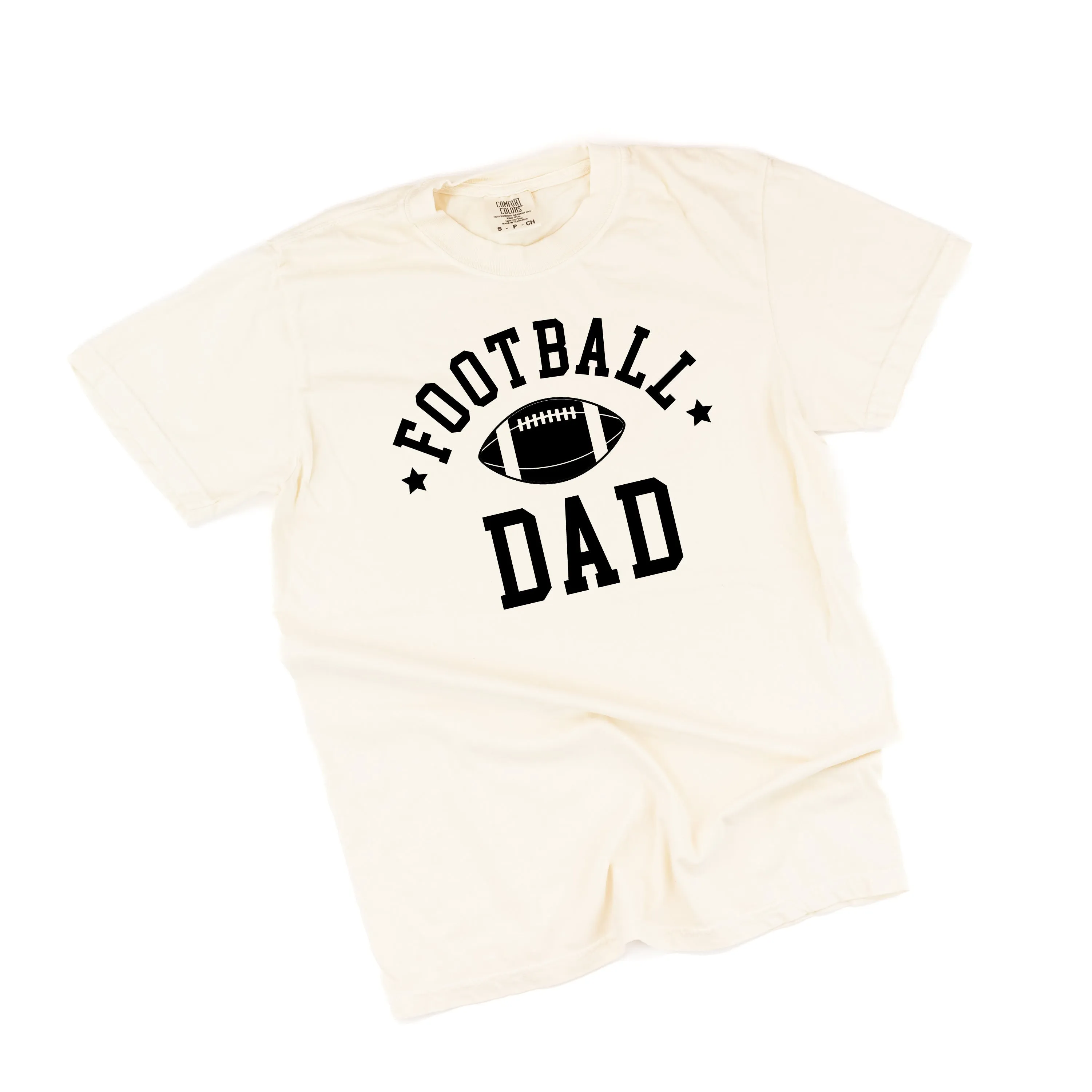 Football Dad - SHORT SLEEVE COMFORT COLORS TEE