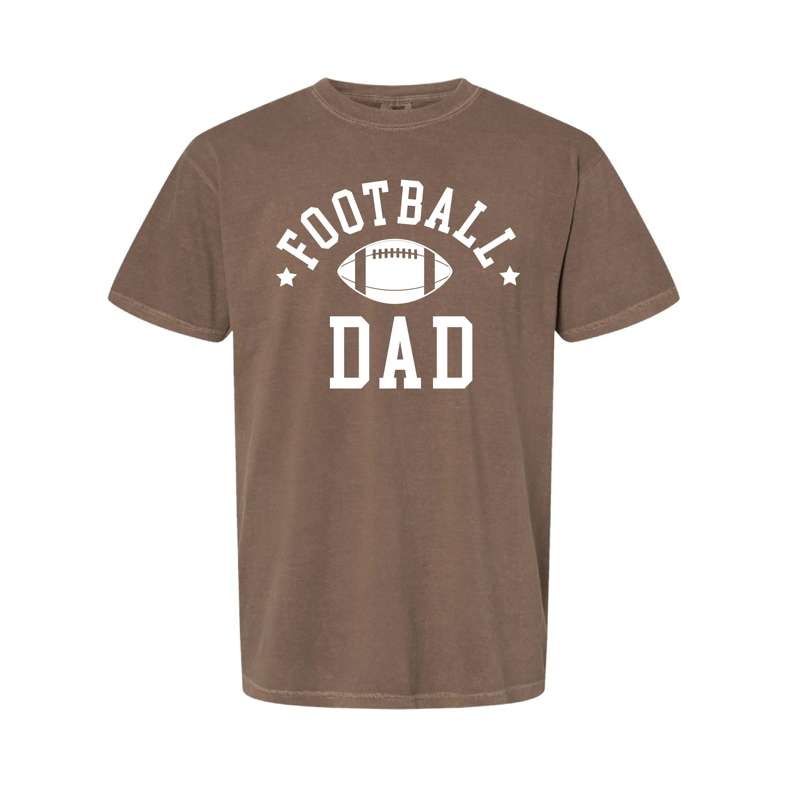 Football Dad - SHORT SLEEVE COMFORT COLORS TEE