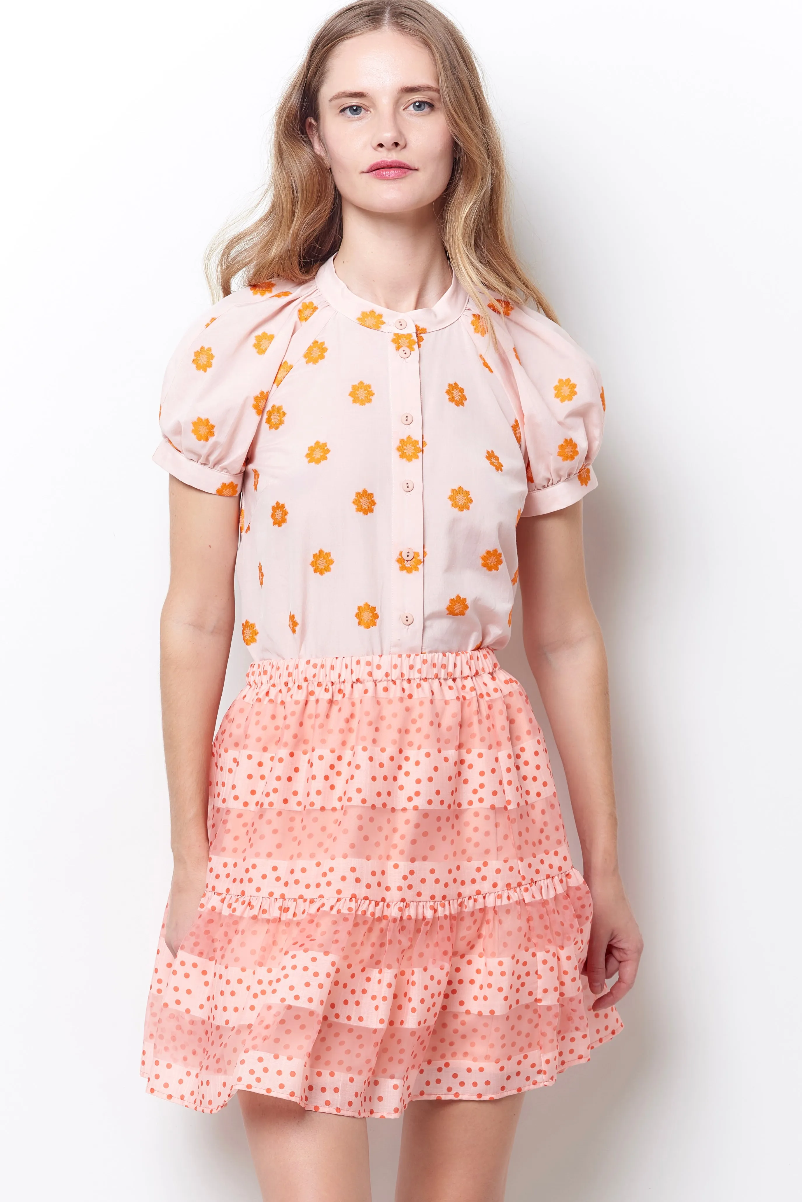 KARINA Tiered Mini - Dot/stripe