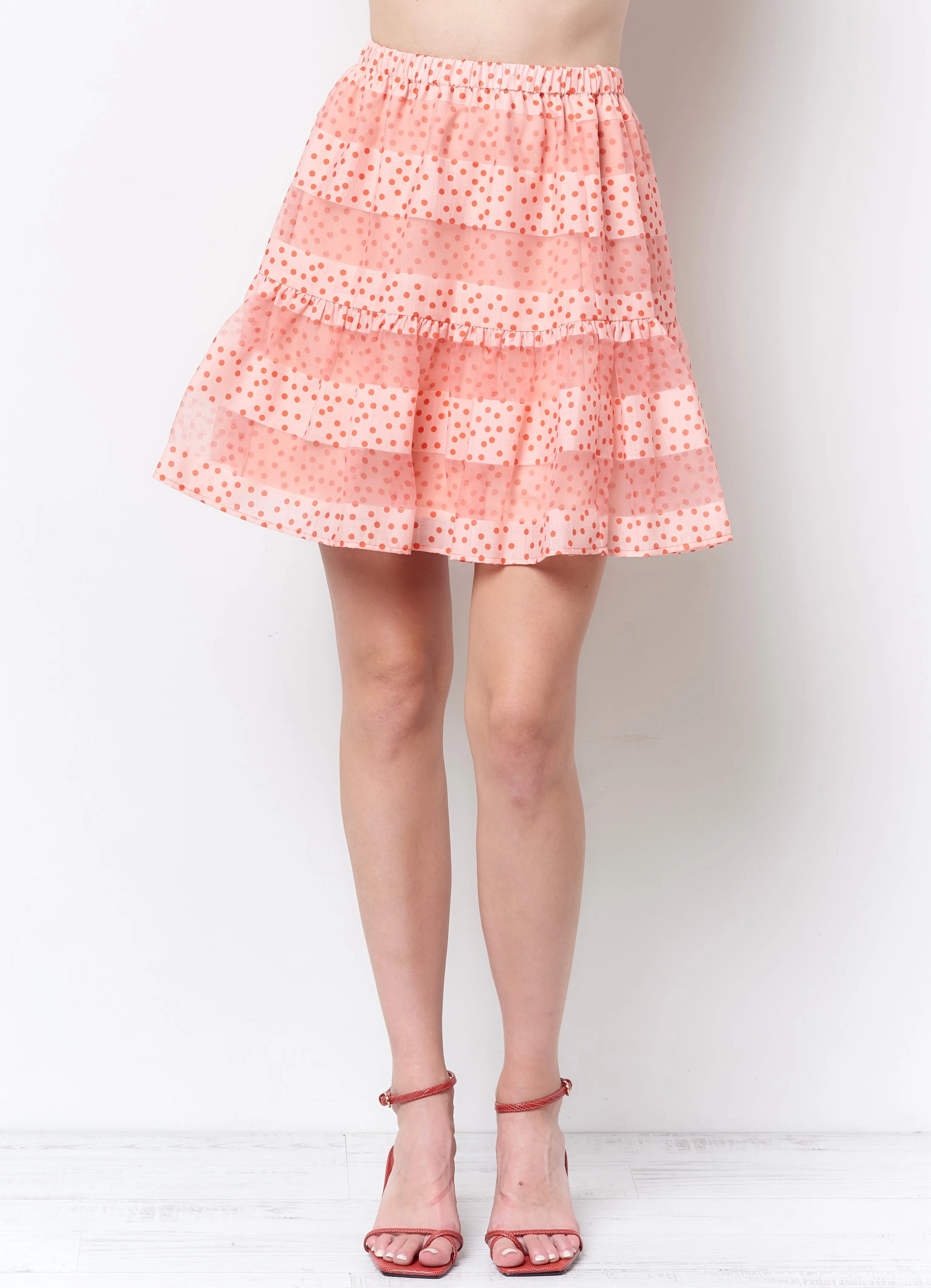 KARINA Tiered Mini - Dot/stripe