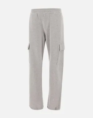 Magnus Grey Cotton Jogger Pants