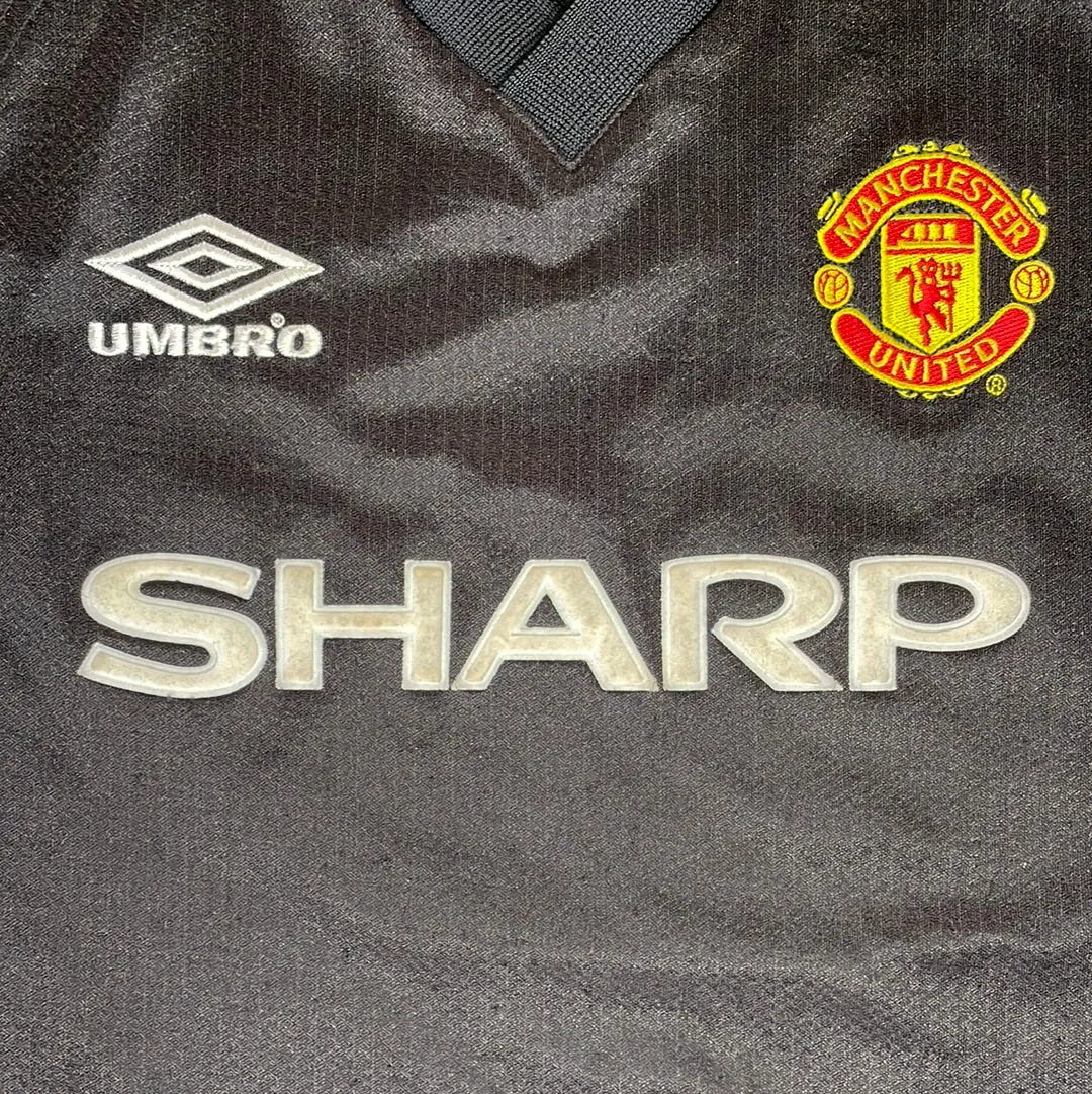 Manchester United 1998-1999 Third Shirt - Large Youth - Excellent Condition