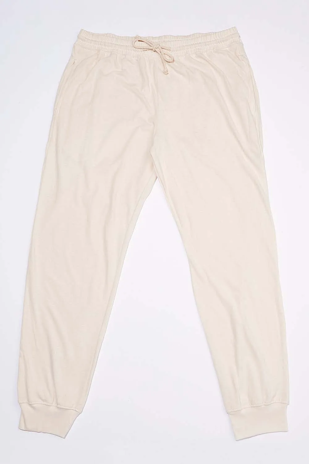 Men's Organic Natural Pack: Jogger Pants   Men's Crew