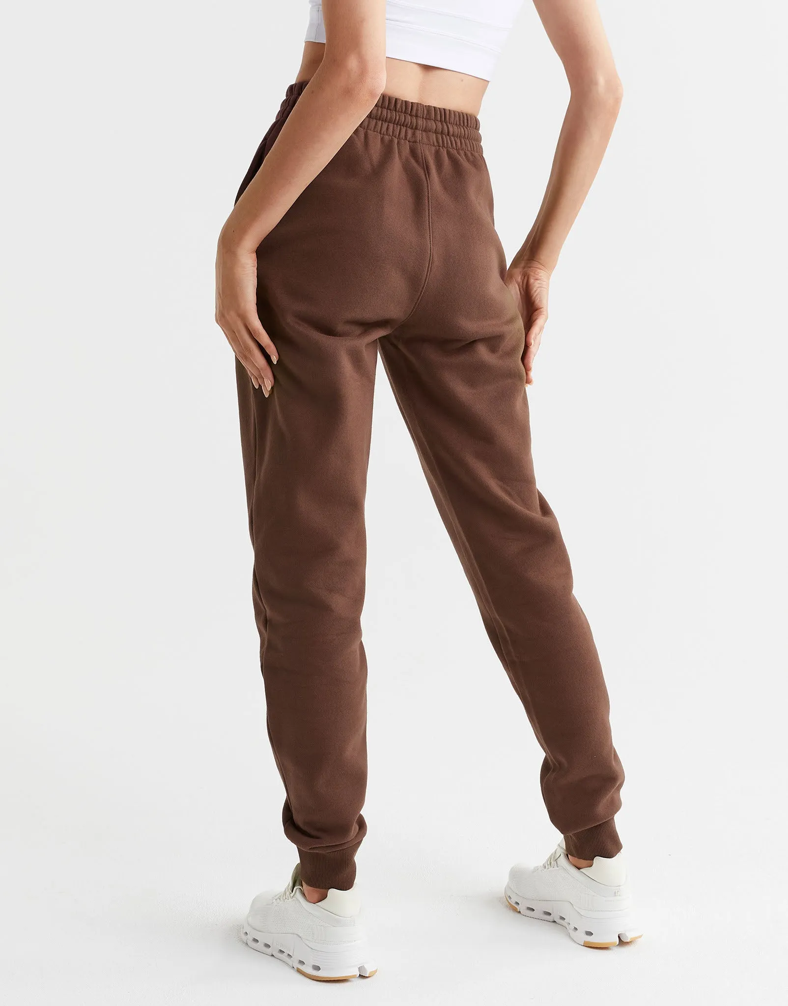 Millie Track Pants in Peppercorn