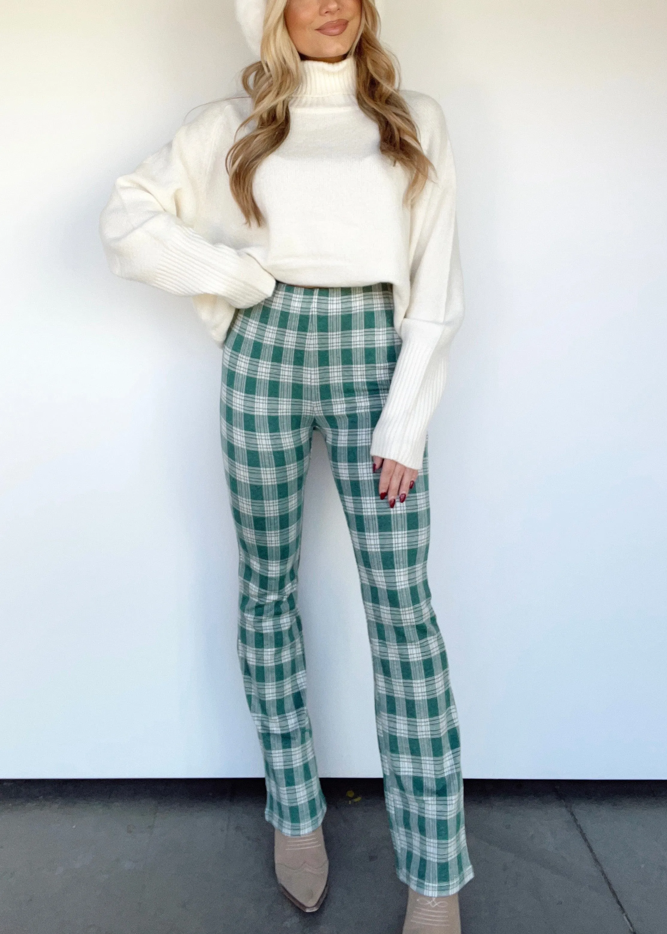 Peppermint Plaid Pants