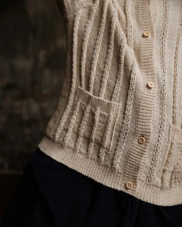 Pointelle Cardigan