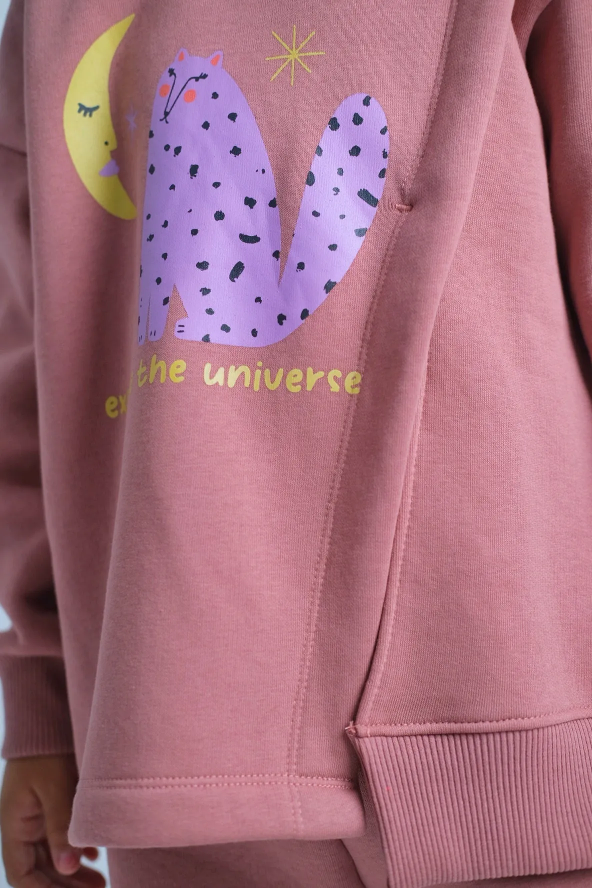 "Explore The Universe" Long-Sleeved Youth Hoodie