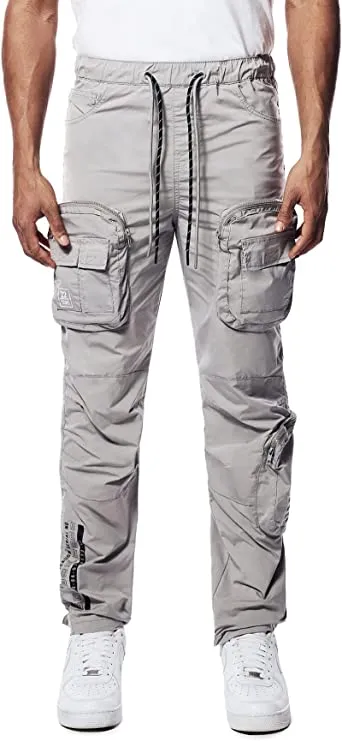 Smoke Rise Men's Utility Printed Utility Nylon Joggers