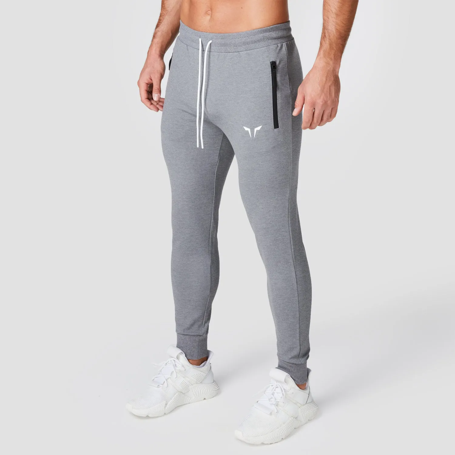 Statement Classic Joggers- Grey Marl