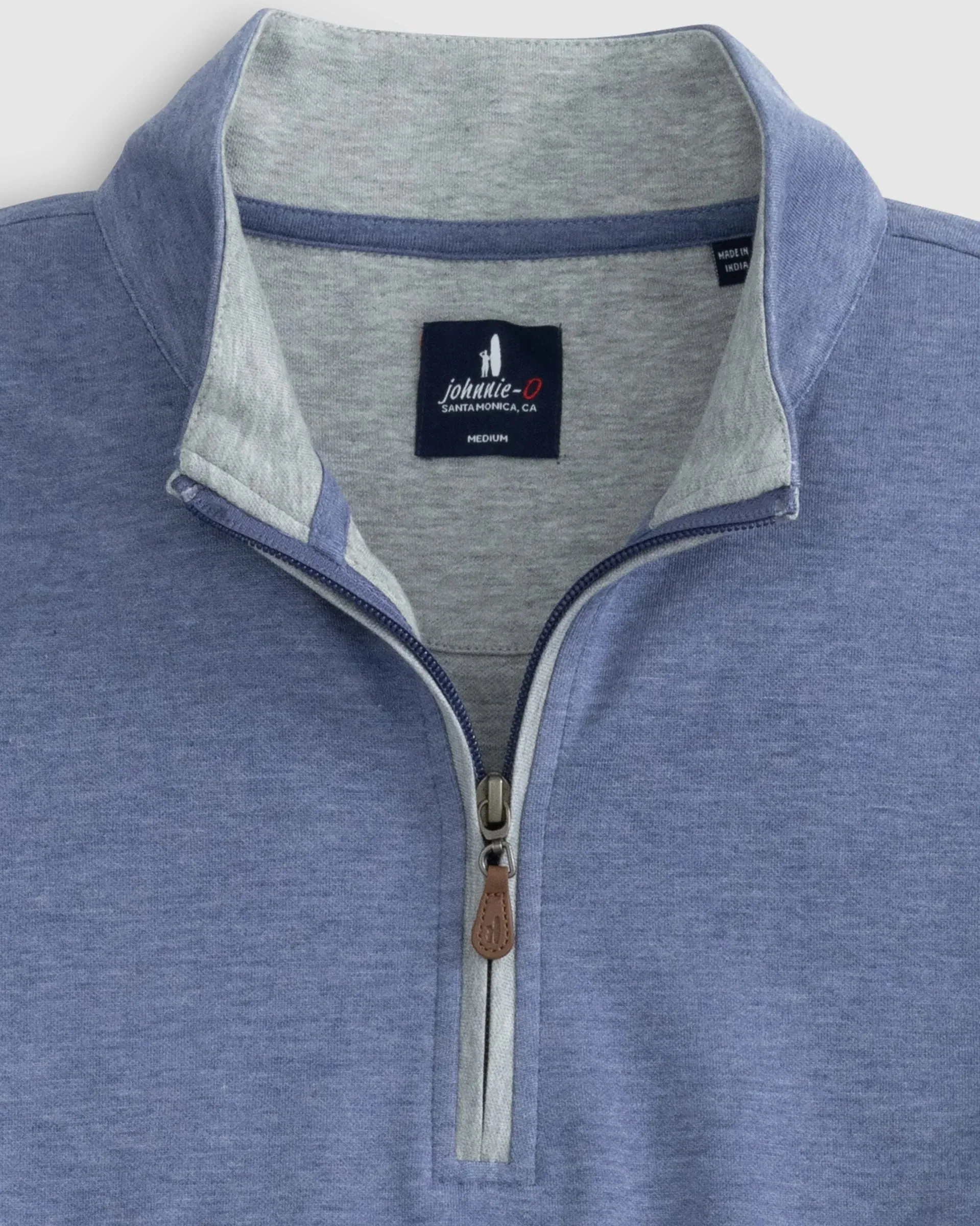 The Sully 1/4 Zip Pullover in Cascade by Johnnie-O