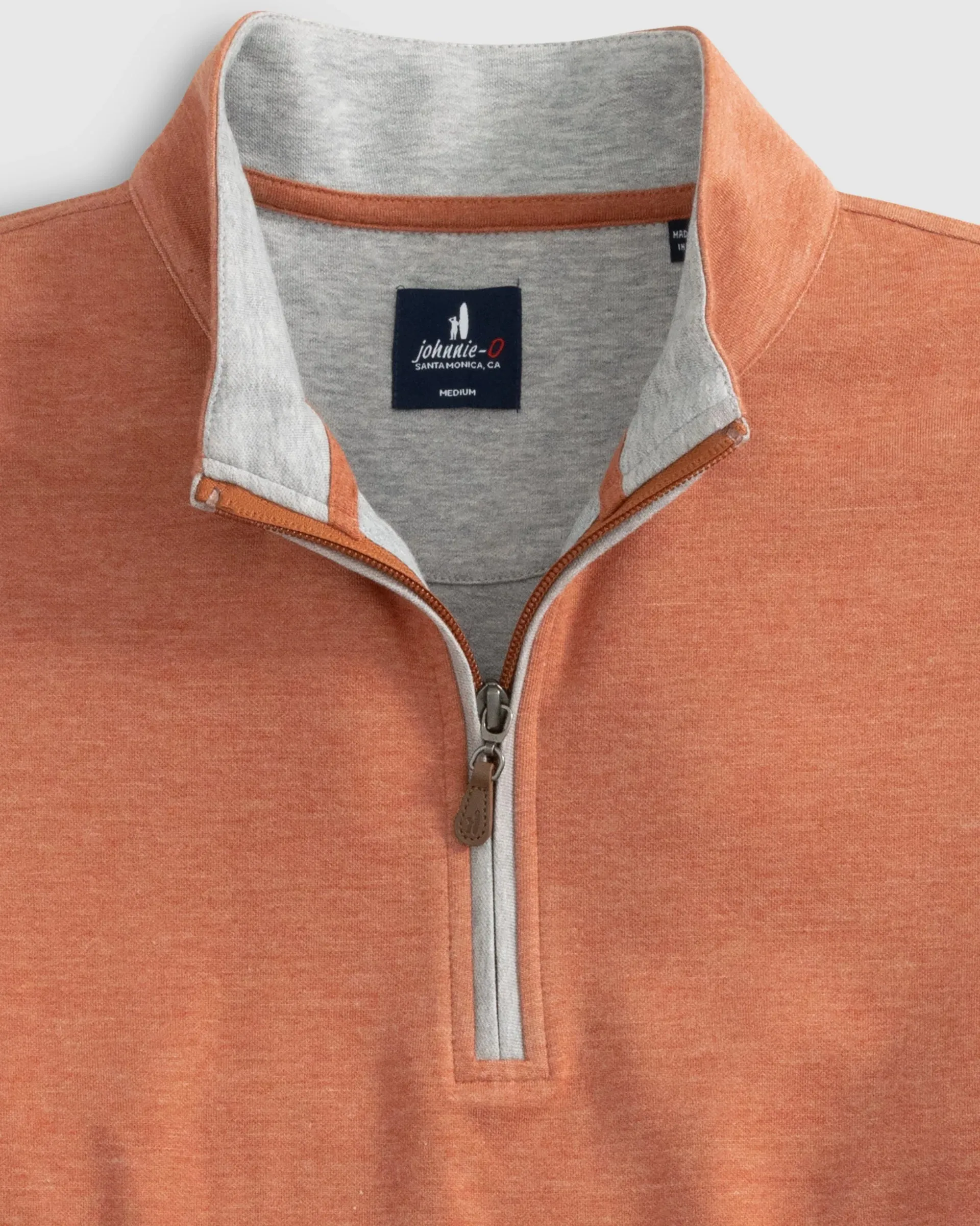 The Sully 1/4 Zip Pullover in Creole by Johnnie-O