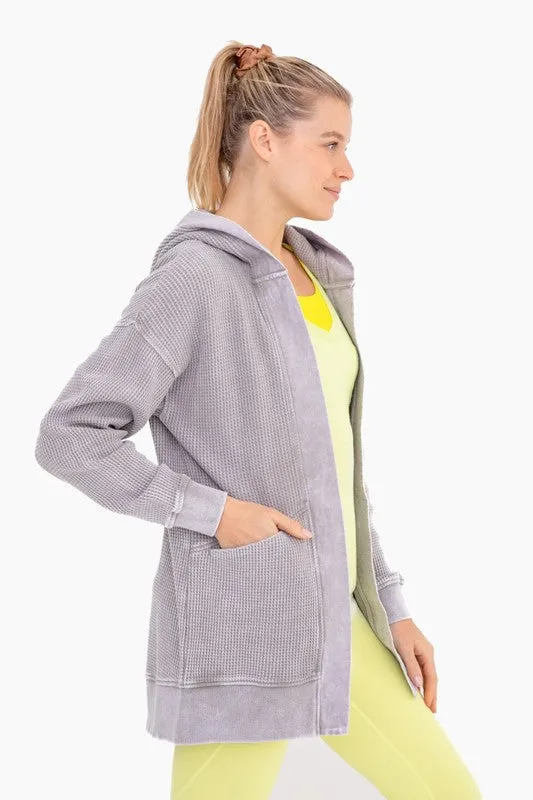 Washed Waffle Cardigans - 3 Colors!